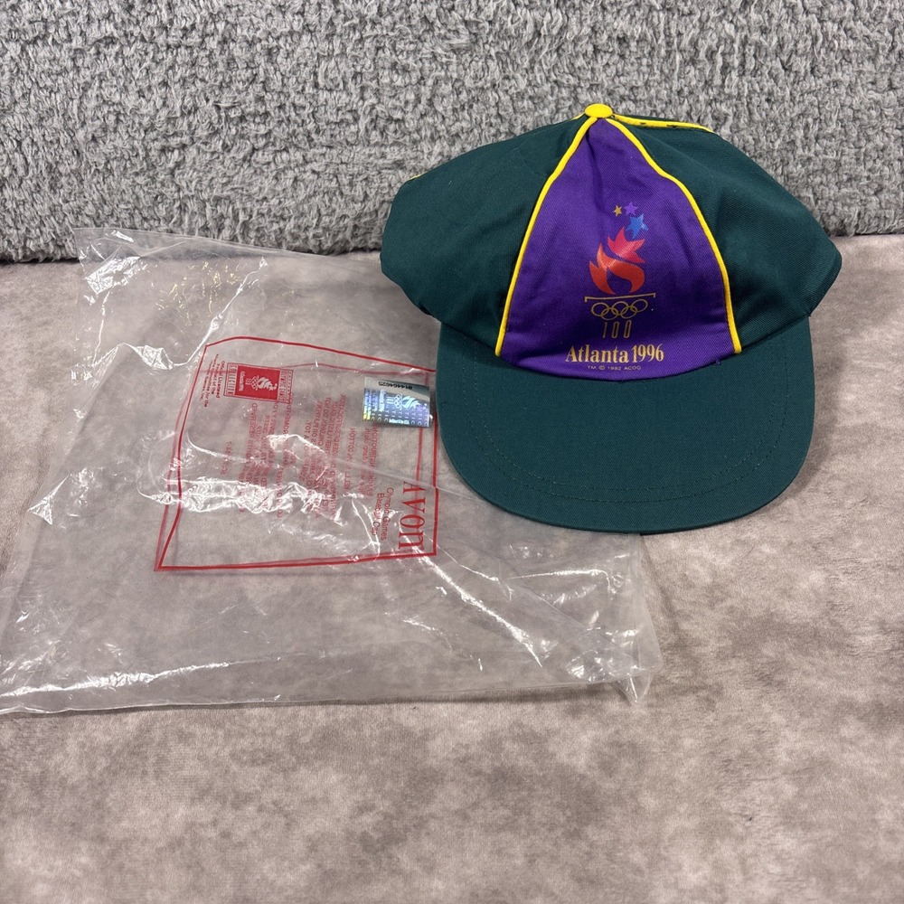 Atlanta Olympics 1996 Olympic Games 100  Collection Avon Snapback Hat Cap New